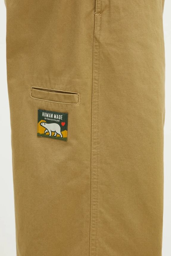 Human Made pantaloni Easy Pants HM29PT015 verde