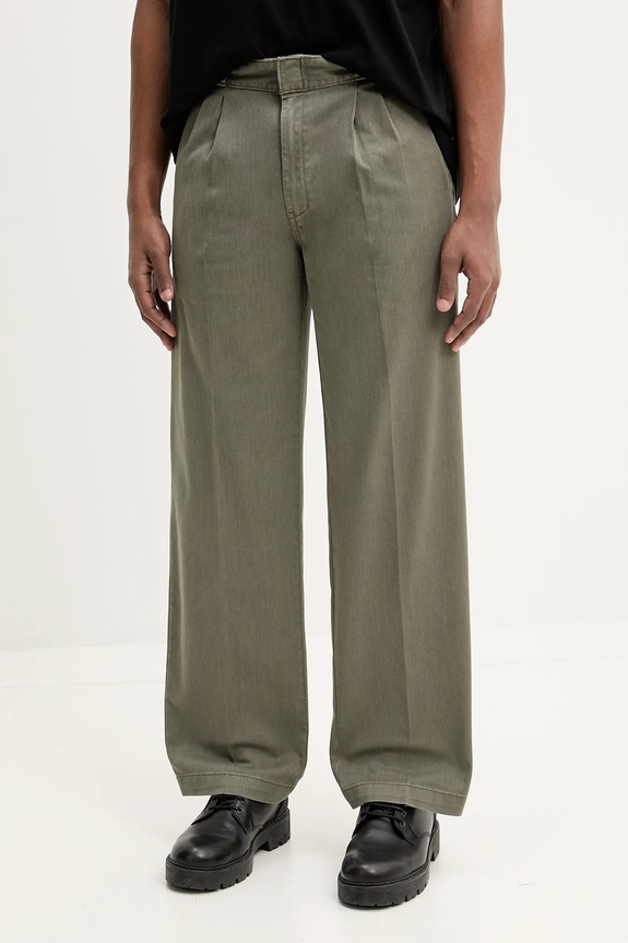 Παντελόνι Dickies με ελαστάν πράσινο DK0A4Z7FMGR1