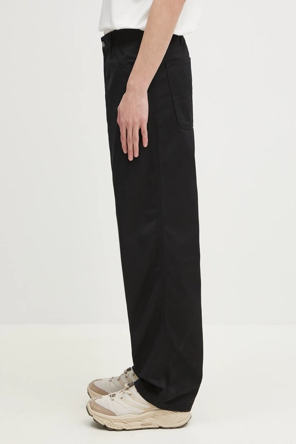 Carhartt WIP pantaloni Simple Pant I034907.8902 negru AA00