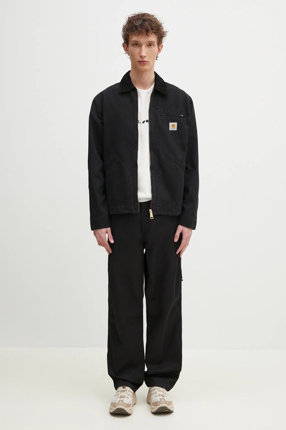 Carhartt WIP pantaloni Simple Pant I034907.8902 negru