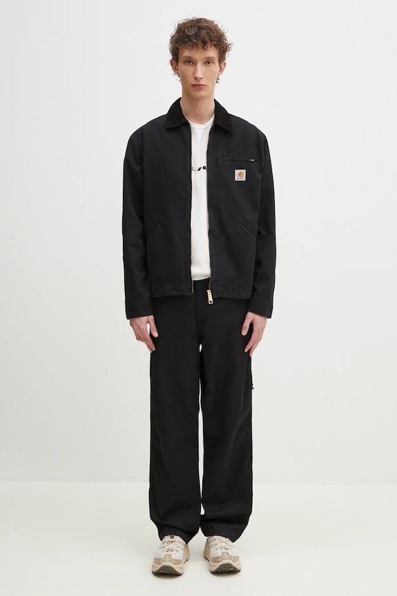 Carhartt WIP pantaloni Simple Pant I034907.8902 negru
