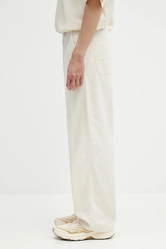 Džíny Carhartt WIP Drewe Pant I034801.502 béžová SS25