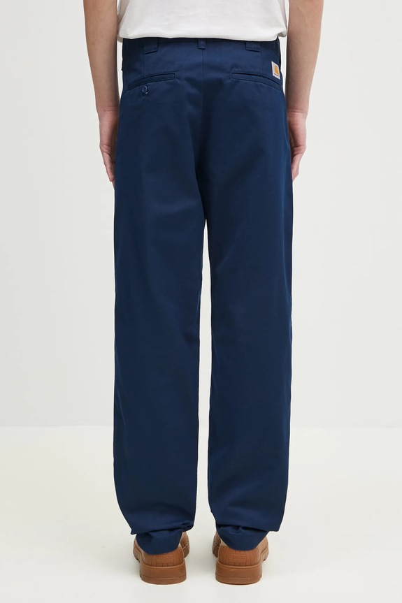 Clothing Carhartt WIP trousers Master Pant I034233.E702 navy