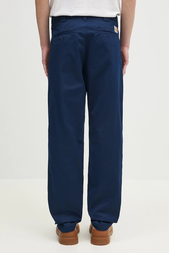 Clothing Carhartt WIP trousers Master Pant I034233.E702 navy