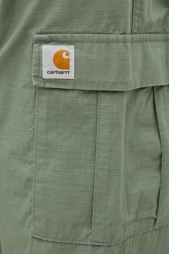 Carhartt WIP pantaloni in cotone Aviation Pant verde I032468.1YF02