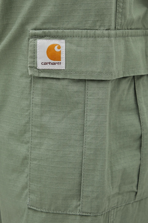 Carhartt WIP pantaloni in cotone Aviation Pant verde I032468.1YF02