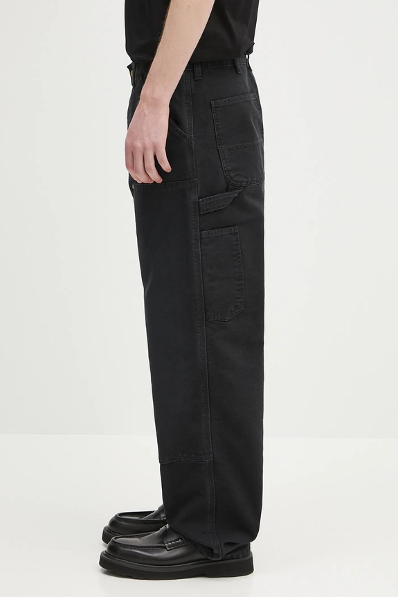 Carhartt WIP trousers Double Knee Pant I034796.894O black AW25