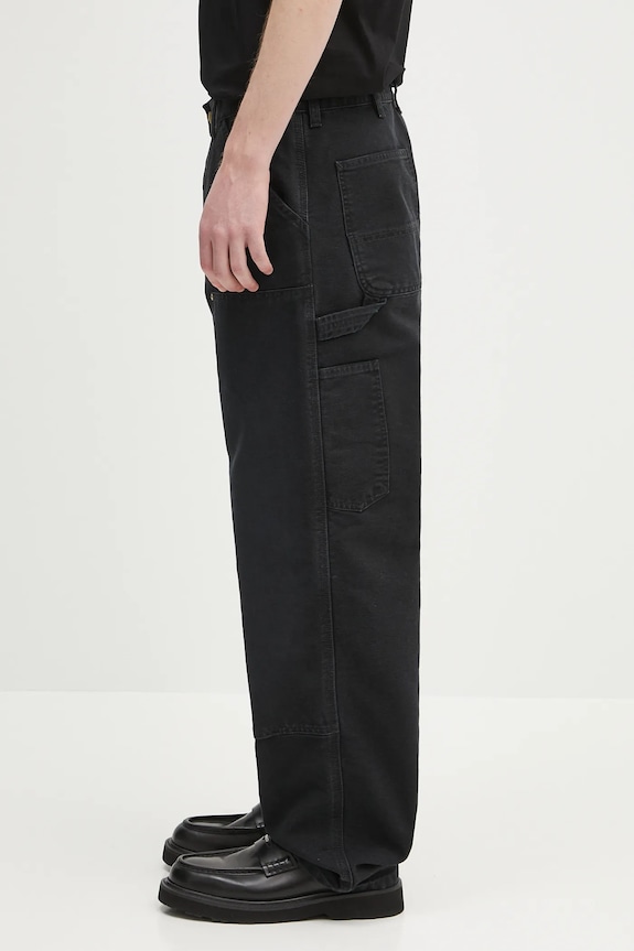 Carhartt WIP trousers Double Knee Pant I034796.894O black AW25
