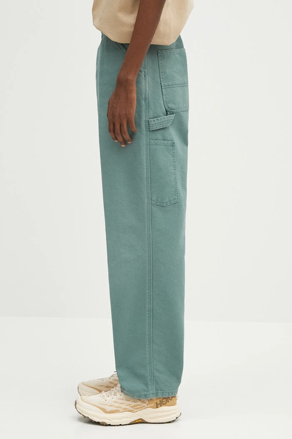Штани Carhartt WIP Single Knee Pant I034798.2M24O зелений SS25