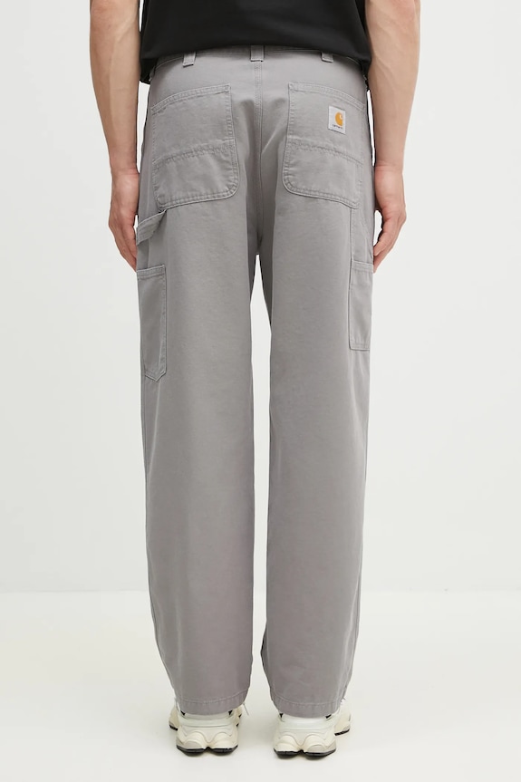 Дрехи Памучен панталон Carhartt WIP OG Single Knee Pant I033754.2LR06 сив