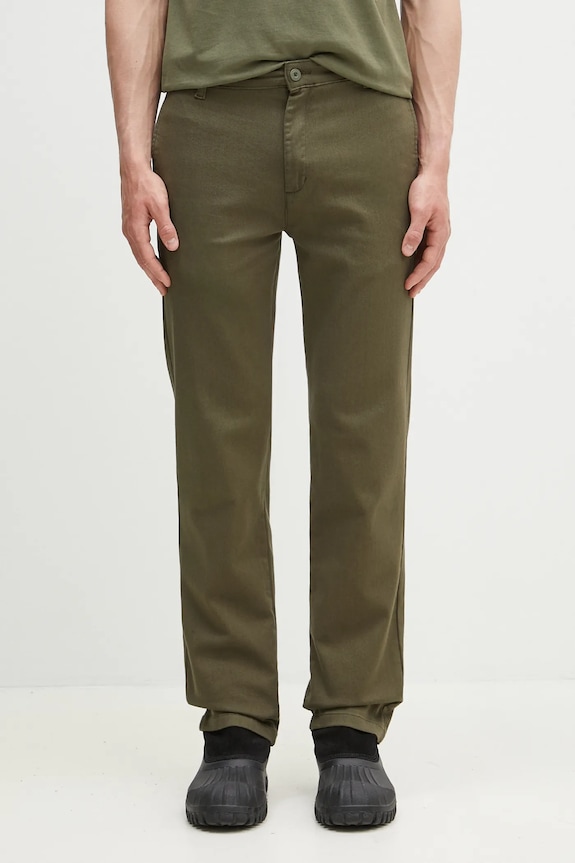 Alpha Industries pantaloni Alpha Chino Pant dritto verde 146203.142