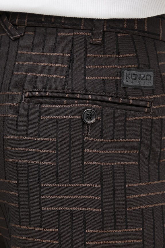 Шерстяные брюки Kenzo коричневый FF55PA2149JT.90