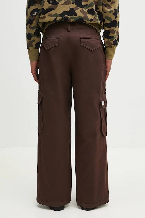 Одяг Бавовняні штани Kenzo FF55PA2449GF.90 коричневий