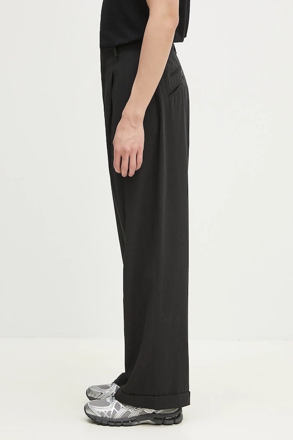 Kenzo trousers FF55PA3679RI.99 black SS25