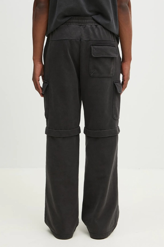 Одяг Бавовняні спортивні штани Daily Paper Garment Wash Pants 2511010 чорний