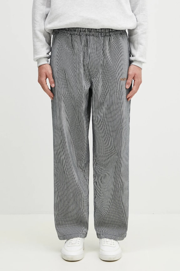 Хлопковые брюки No Problemo Mini Problemo Work Pant - Denim узор голубой NP3011303