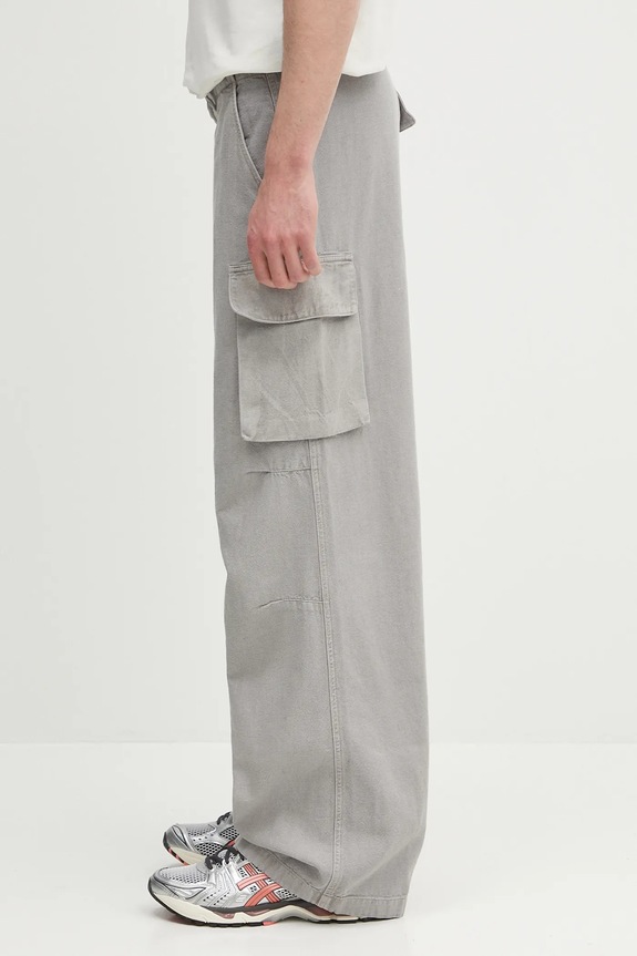 Our Legacy pantaloni Mount Cargo M2254MCS grigio SS25