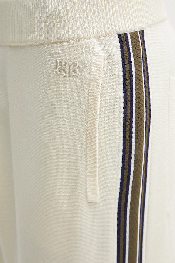 Wales Bonner pantaloni de trening Tide Track bej US25KN35.KN05.100