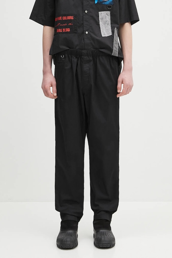 Undercover pantaloni Pants dritto nero US1E4592.1