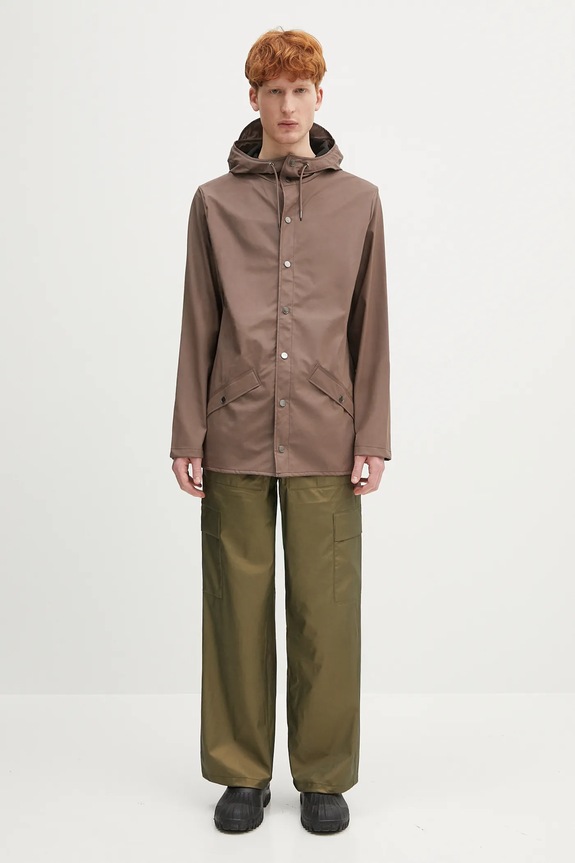 Rains trousers Cargo Rain Pants Wide W3 green 18990.105