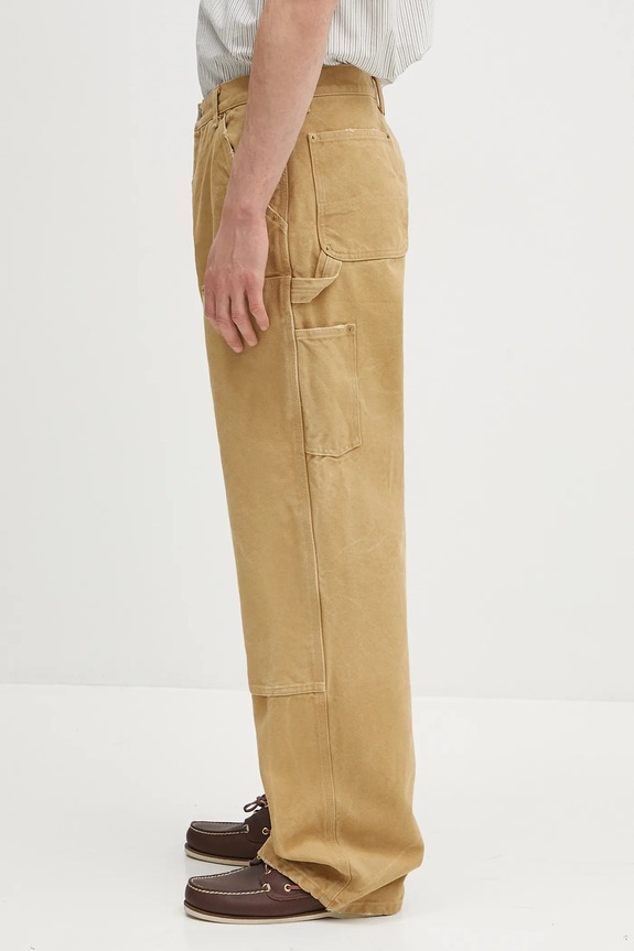 Džíny AMBUSH Canvas Carpenter Pants 12115316 béžová SS25