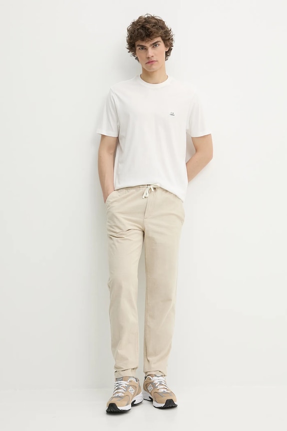 Timberland pamut nadrág TB0A2F6BEOH1 bézs SS25