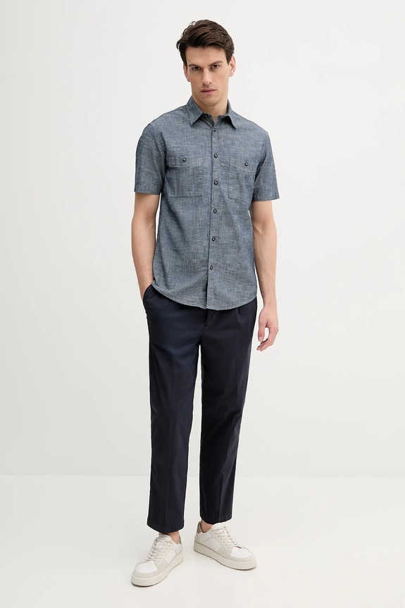 United Colors of Benetton spodnie 462SUF04K granatowy SS25