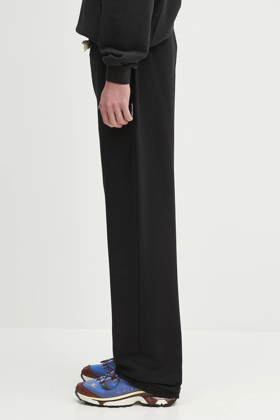 Palm Angels pantaloni tuta di cotone Classic Logo Emb PMCH022C99FLE0011003 nero SS25
