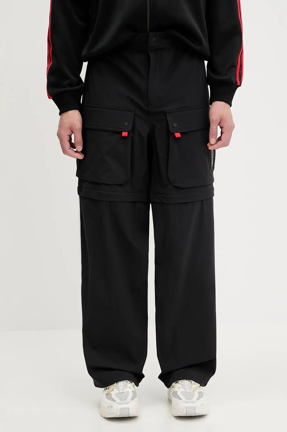 adidas Originals pantaloni tuta x 100T Zip Zip semplice nero JM3260