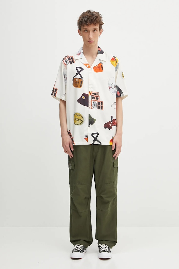 NEIGHBORHOOD pantaloni BDU Pants 242SPNH.PTM05 verde