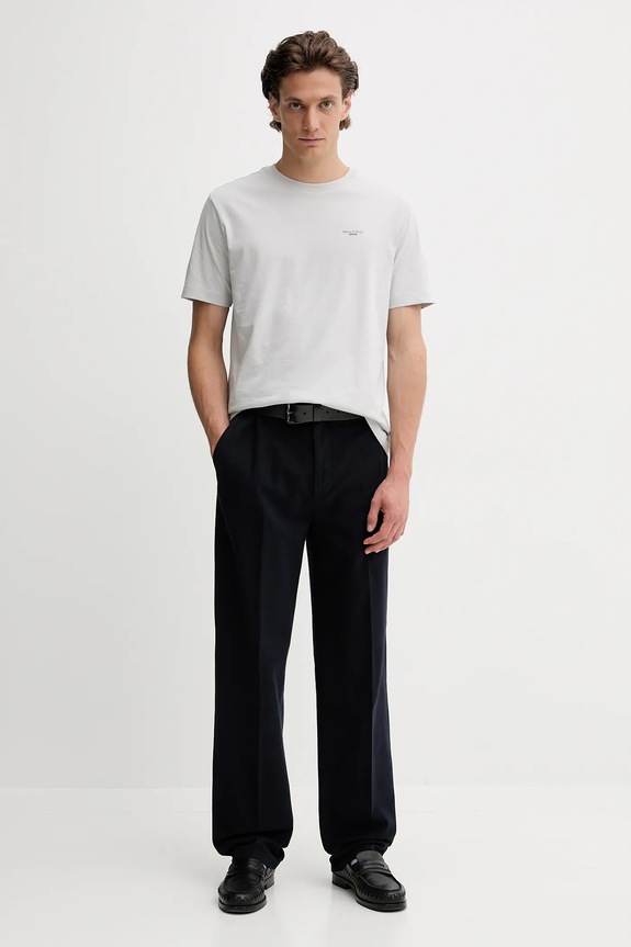 Pamučne hlače Filippa K 31433.FK mornarsko plava SS25