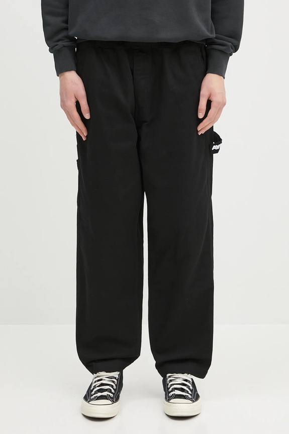 AAPE jeansy Now Woven czarny AAPPTMB624XXN