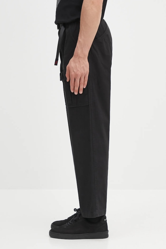 Gramicci pantaloni in cotone Front Cargo Pant G5SM.P089 nero SS25