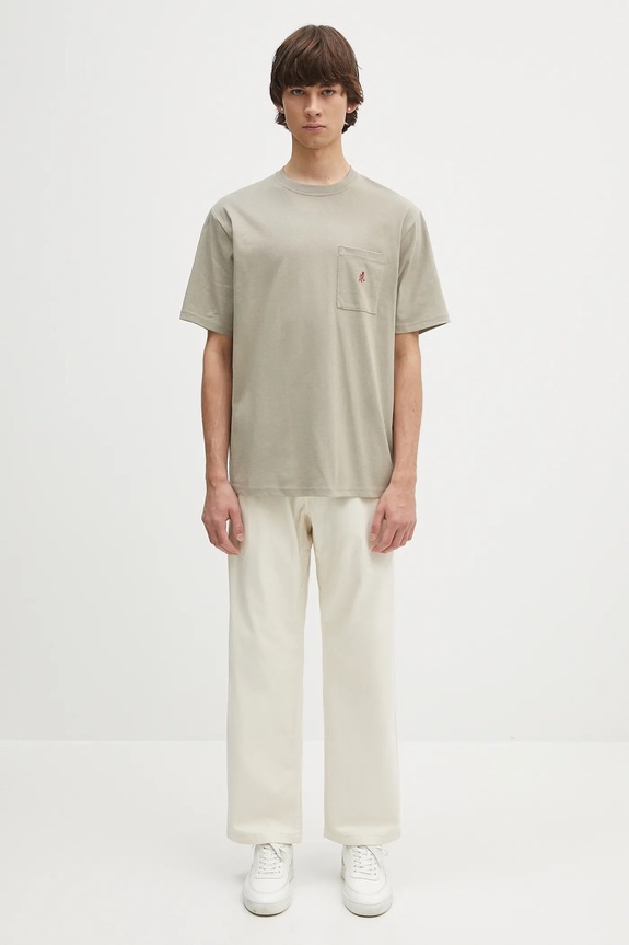 Gramicci pantaloni de bumbac Pant Straight Fit G116.OGT bej