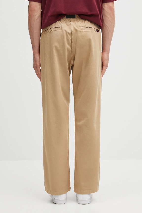 Clothing Gramicci cotton trousers Pant Straight Fit G116.OGT green