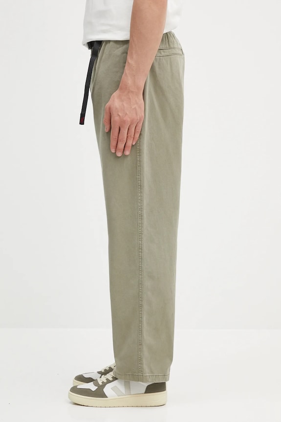 Gramicci spodnie bawełniane Pant Straight Fit G116.OGT zielony AW25