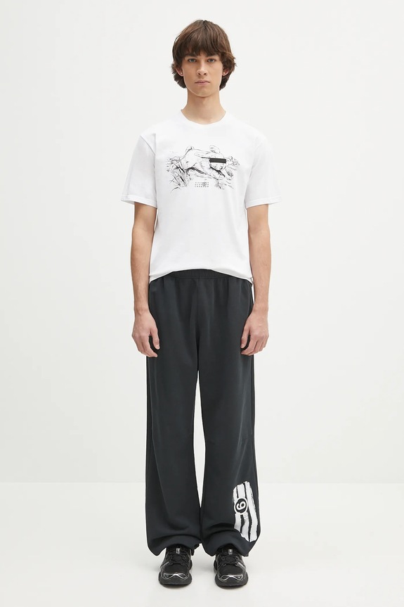 MM6 Maison Margiela joggers SH2KA0033.M25004.900 black