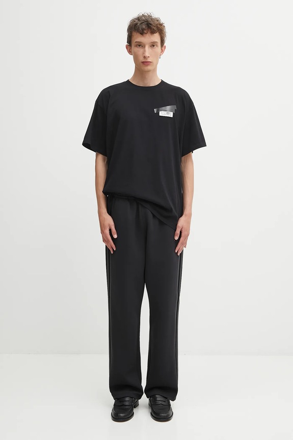 adidas Originals pantaloni tuta Prem Track Pants nero JV7593