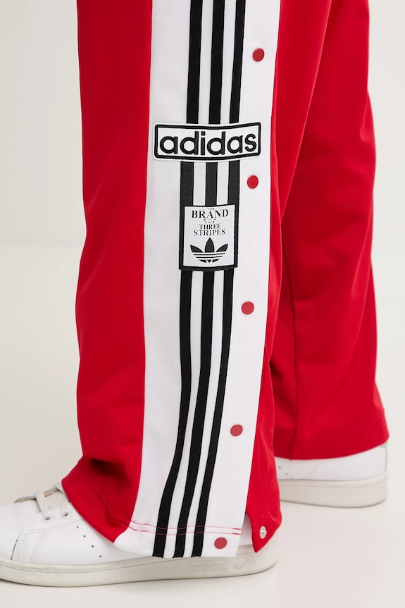 Παντελόνι φόρμας adidas Originals Adibreak Track Pants κόκκινο KA0722