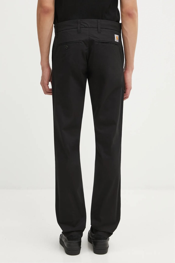 Clothing Carhartt WIP trousers Sid Pant I027955.8902 black