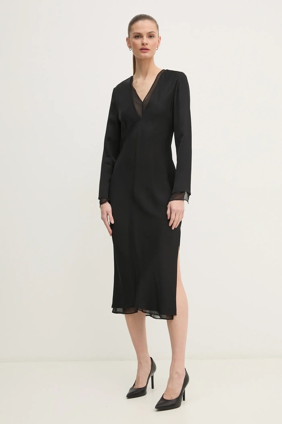 Φόρεμα Calvin Klein K20K207845 μαύρο SS25