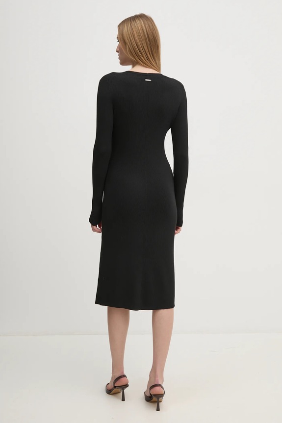 Šaty Calvin Klein K20K208102 čierna SS25
