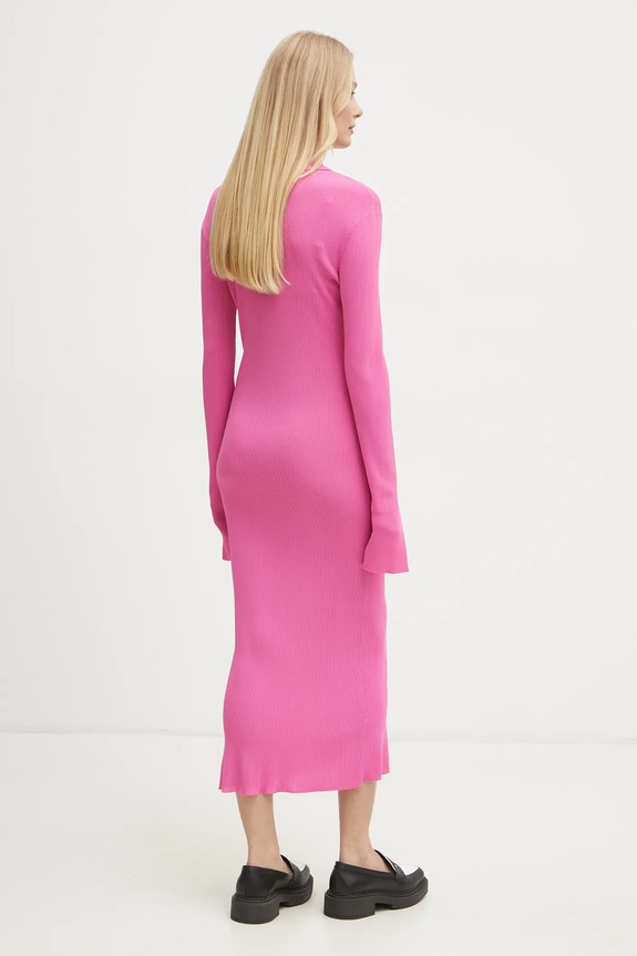 Ρούχα Φόρεμα Patrizia Pepe 8A1491.K078 ροζ