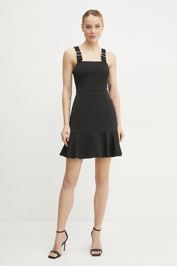 Armani Exchange vestito XW000141.AF10840 nero SS25