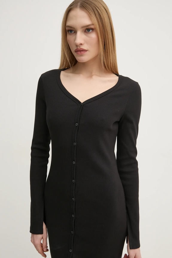 Šaty Calvin Klein Jeans J20J224830 čierna