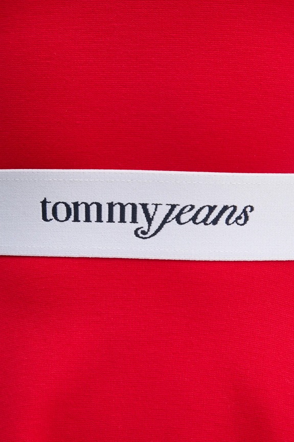 Šaty Tommy Jeans DW0DW19465 červená