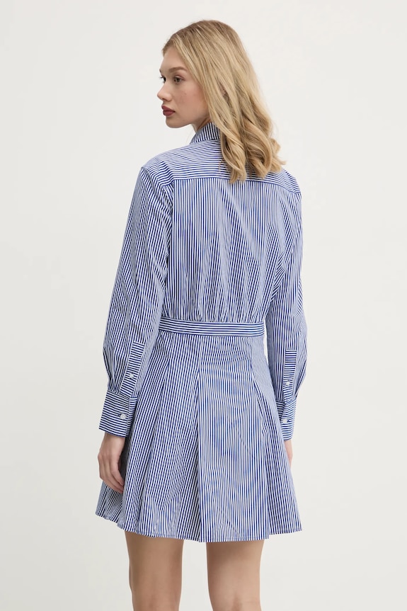 Odzież Tommy Jeans sukienka bawełniana DW0DW20470 granatowy