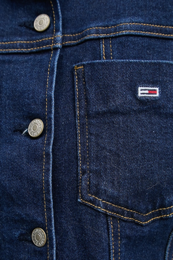 Haljina Tommy Jeans DW0DW20533 mornarsko plava