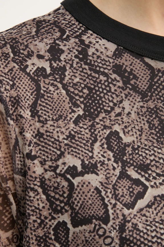 Joop! sukienka 30044808 brązowy