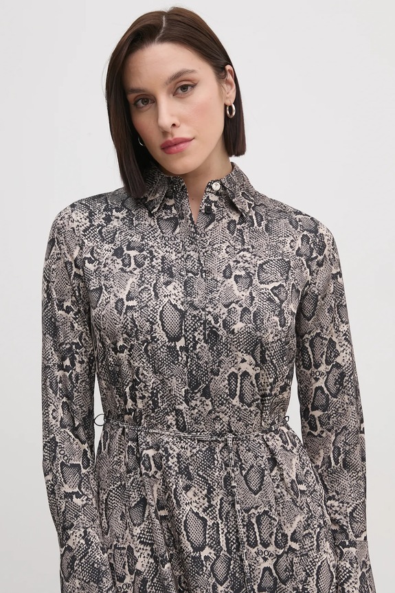 Joop! sukienka 30045429 beżowy
